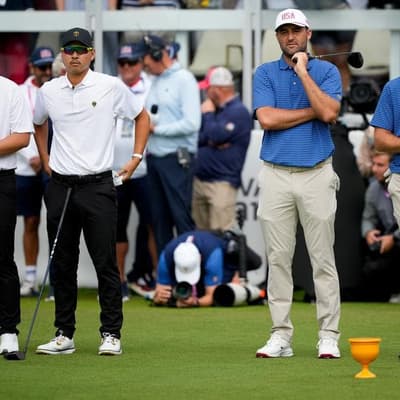 Aussies slip-up as US take early Presidents Cup lead