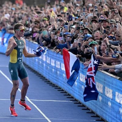 Hauser sees world triathlon final as LA stepping stone