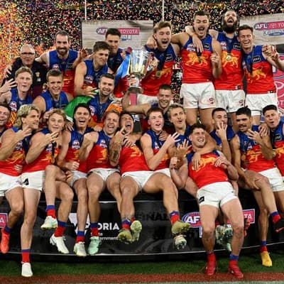 Lions use Wharfie Time as rallying call for three-peat