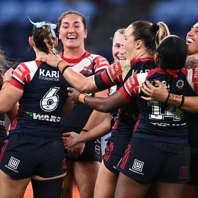 Roosters into NRLW grand final but Raiders left fuming