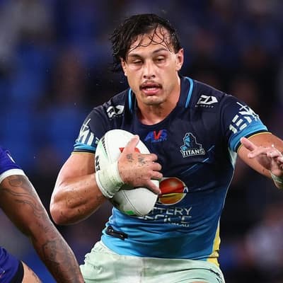 Tino bounces into Kangaroos with third Titans top gong