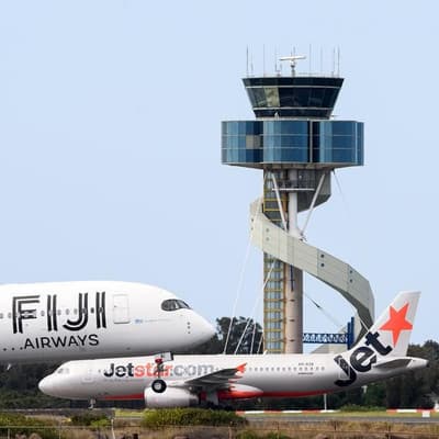 Airport declared safe by minister despite near misses