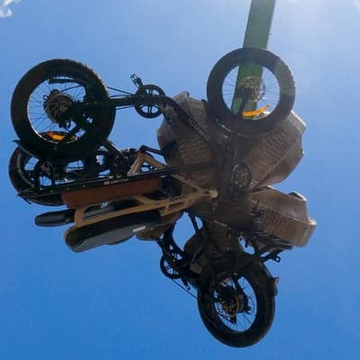 Illegal e-bikes crushed as crash numbers keep rising