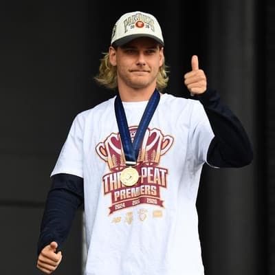 Lions' 'Mr September' adds to AFL trophy cabinet