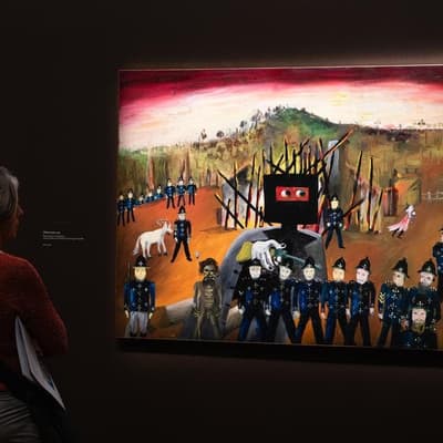 'Sense of unease': art show explores nation's dark past
