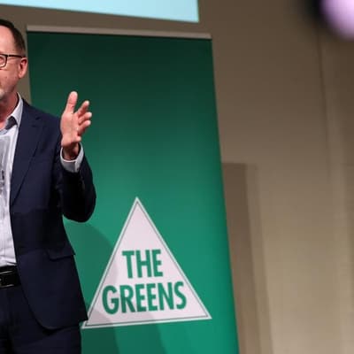 Trust tax tiff an early test of Greens leader's mettle