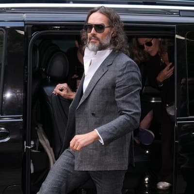Russell Brand fronts court for rape, sex assault trial