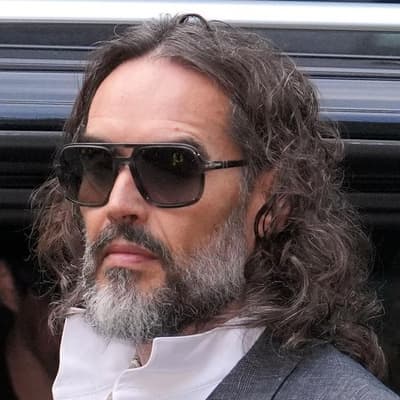 Russell Brand arrives for second day of rape trial
