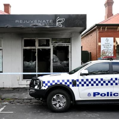 Suburban firebombing guts beauty clinic owner's dream