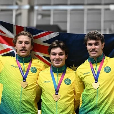 Aussie cycling sprinters grab world championship silver