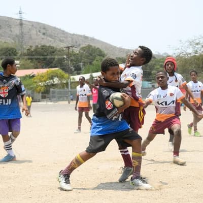 The sights and sounds of PNG's rugby league love affair