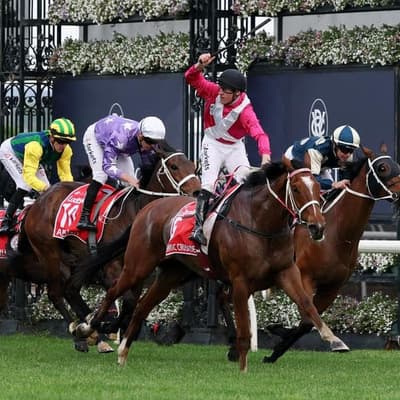 Cosmic Crusader storms home to win $6 million Cox Plate