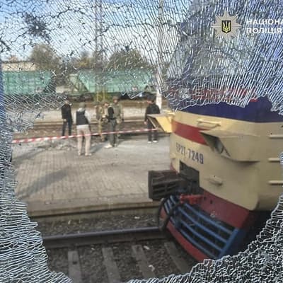 'Cruel': Russian drone strike kills 14 on rail platform