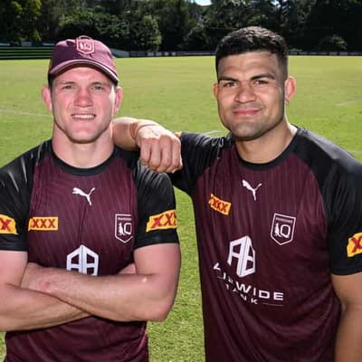 Old foes Gilbert, Fifita now Maroons brothers in arms