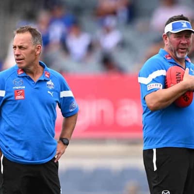 Caretaker Kangaroos coach is giving Clarkson space