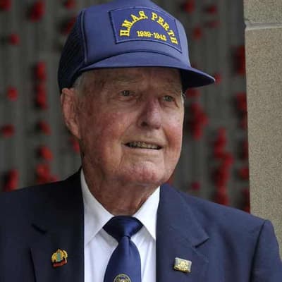 Parliament pauses to remember last HMAS Perth survivor