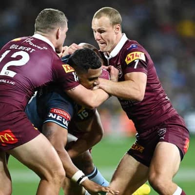 Gilbert dislocates shoulder in Queensland's Origin win