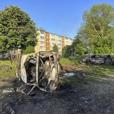 Russia reports attacks on two oil refineries and town