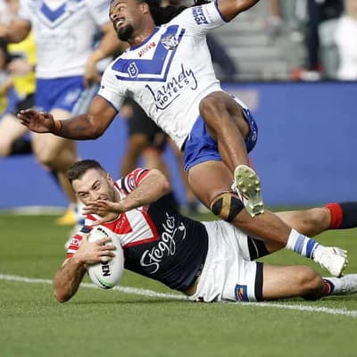 Tedesco's 'champion' performance halts Roosters' slide