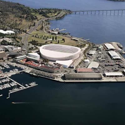 AFL termination clause in divisive Hobart stadium plan