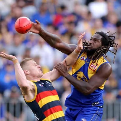 Eagles star ruckman Nic Naitanui sidelined indefinitely