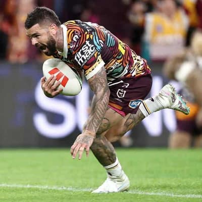 Late Reynolds try gets Broncos home over brave Knights