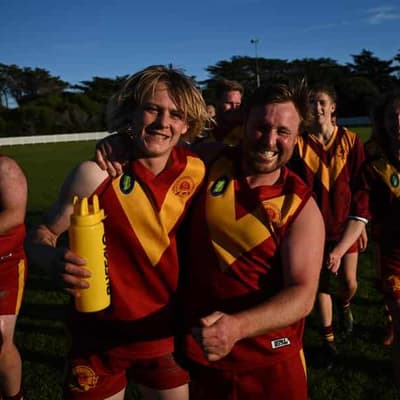 King Island footy keeps community kicking