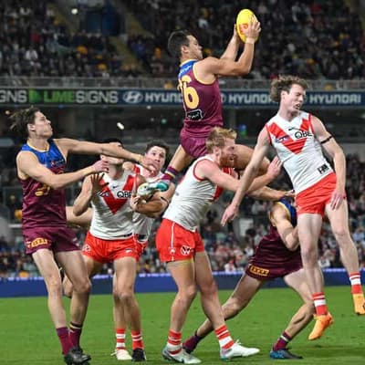 Brisbane Lions shrug off gallant Swans at Gabba