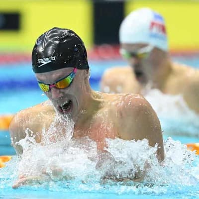 Stubblety-Cook looks to British breaststroke ace Peaty