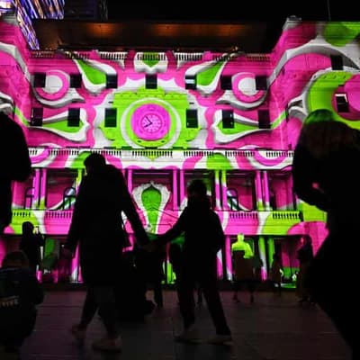 Record crowds flock to Sydney's Vivid festival