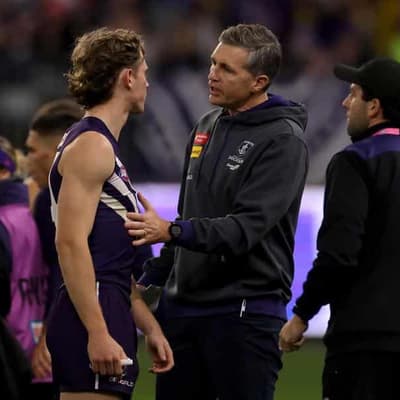 Dockers coach Longmuir laughs off 'too calm' criticism