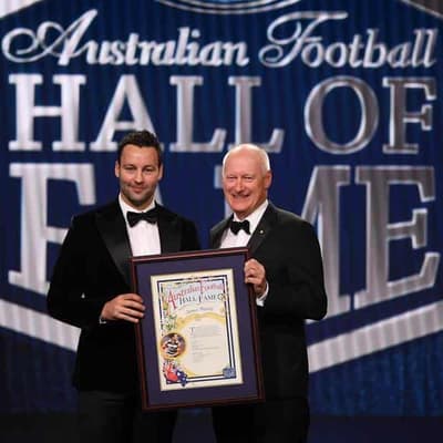 Cats heroes Bartel, Enright inducted into Hall of Fame