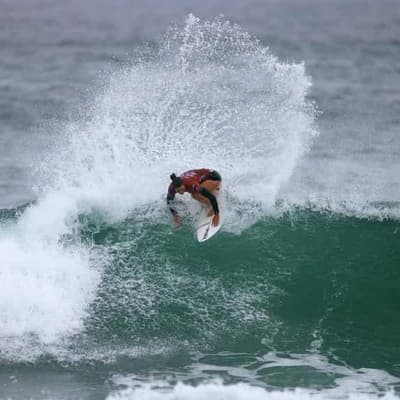 Ewing, Wright finish runners up in Brazilian surf