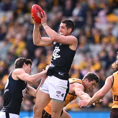 Jacob Weitering reported as Carlton smash Hawthorn
