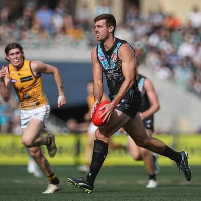Port Adelaide ruck Lycett sidelined by knee injury