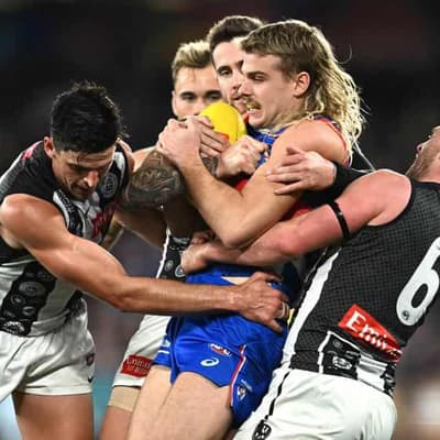 Bulldogs come up short against 'too good' Magpies