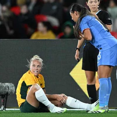 Matildas nervously await Tameka Yallop injury update