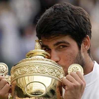 New king Alcaraz downs Djokovic to wear Wimbledon crown