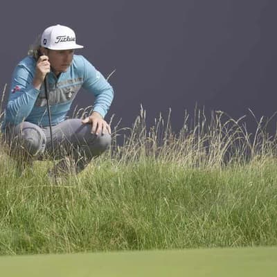 Cam Smith says Open win still on despite over-par start