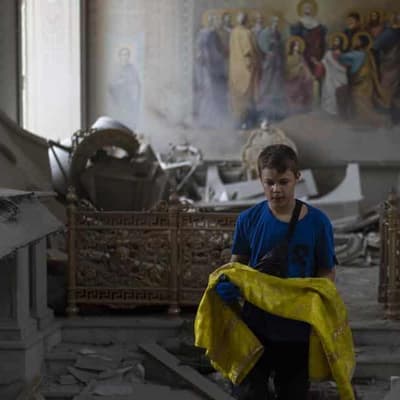 Russian attack on Odesa kills one, damages cathedral