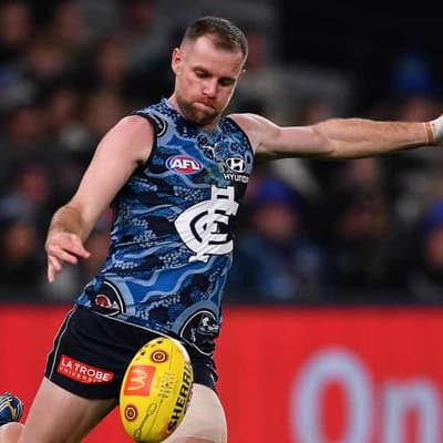 Magpies' Cox pays tribute to Carlton rival Docherty