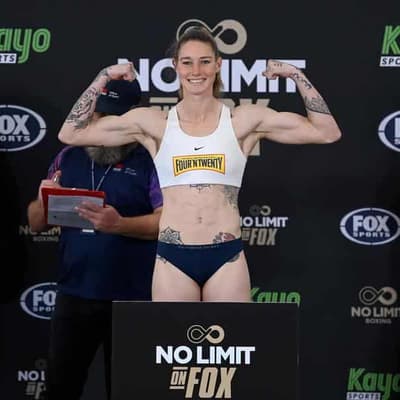 Demons AFLW star Tayla Harris cops boxing reality check