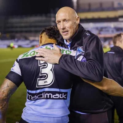 Struggling Sharks embrace tough trip to face Penrith