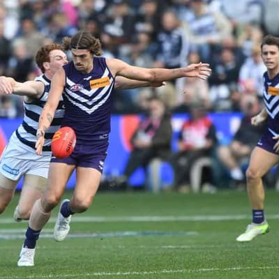 Dockers clinch shock AFL win over Cats in Geelong