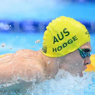 Hodge relishing being hunted at world para swim titles