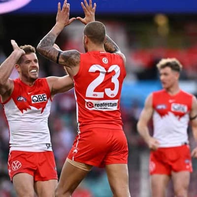 Swans admit weird feeling without legend Franklin