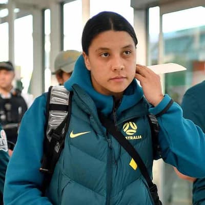 Kerr coy on fitness after making Matildas return