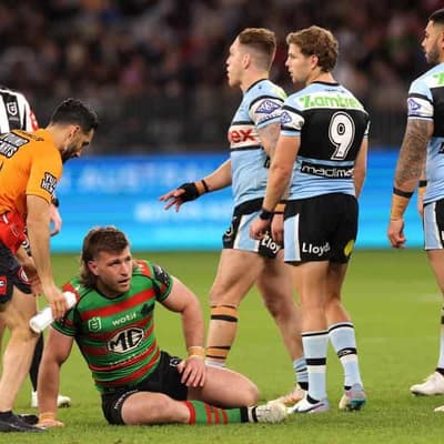 South Sydney hit-man Arrow 'scared' by back injury