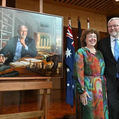 Rudd portrait provides open door to the imagination