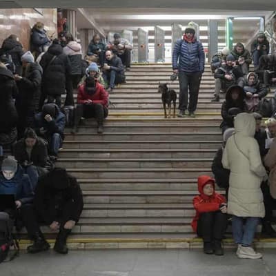 Explosions in Kyiv after air raid alerts across Ukraine